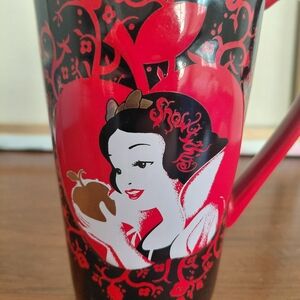 Red and Black Snow White Mug